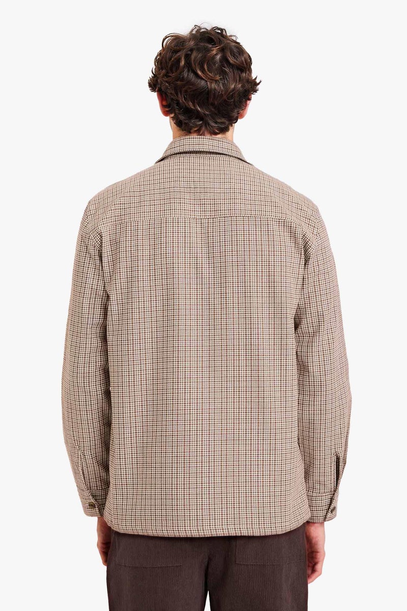 DeFacto Brown Man Flannel Patterned Shirt Casual - Image 4